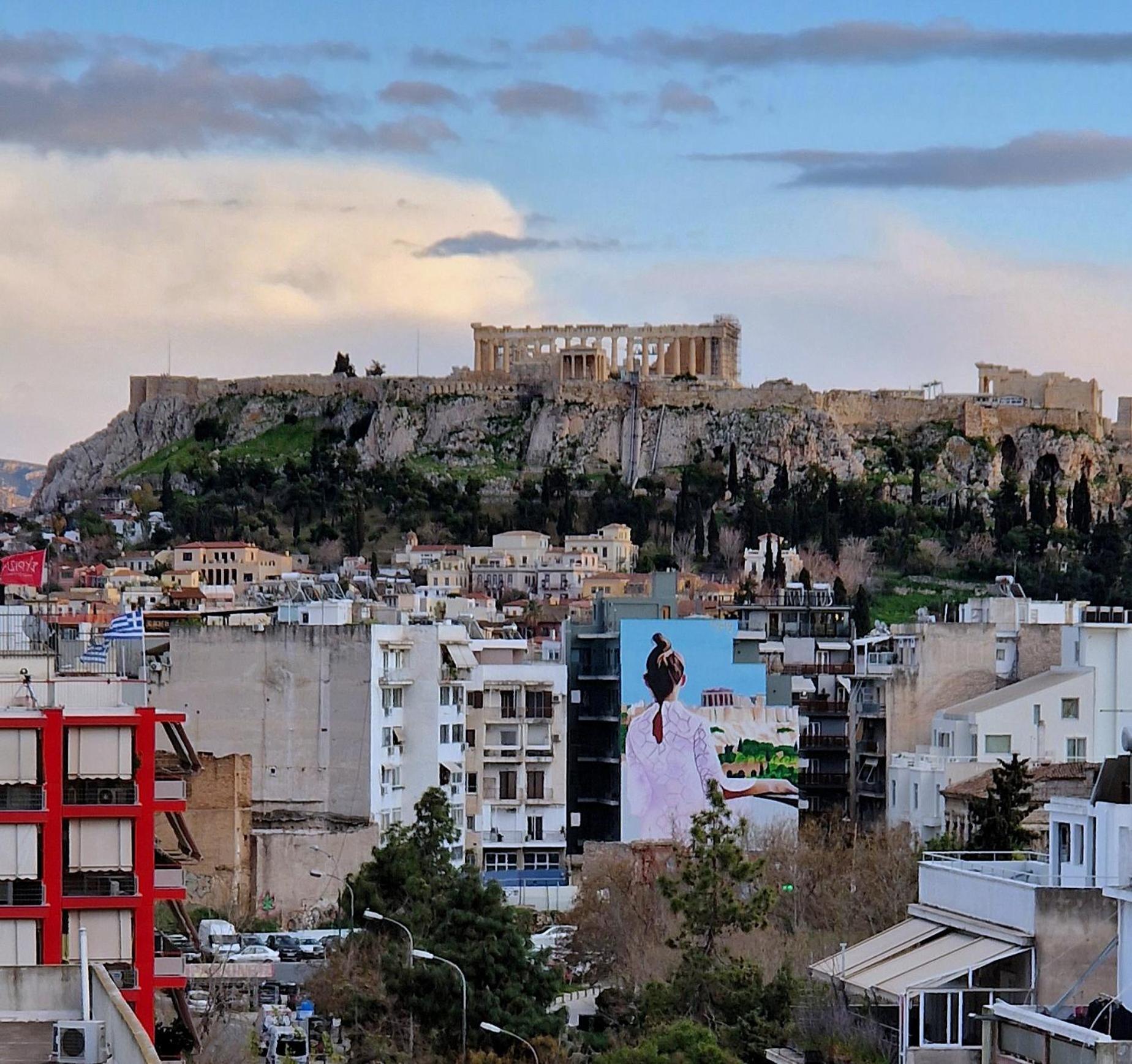 Appartamento Exquisite Penthouse With Breathtaking Acropolis Panorama View Atene Esterno foto